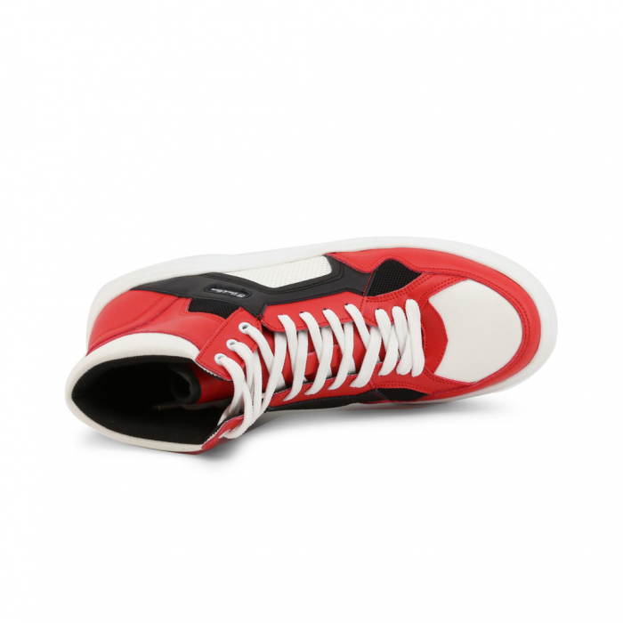 Pantofi sport barbati high top, NICK_RED-BLACK [4]
