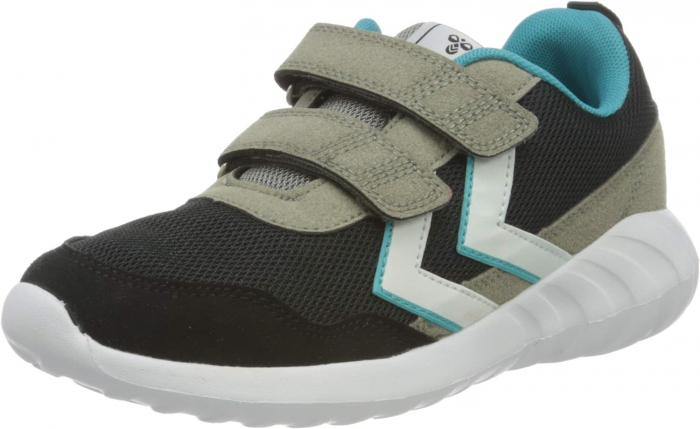 Pantofi sport copii din plasa si piele, Hummel, talpa spuma, super usori, [2]