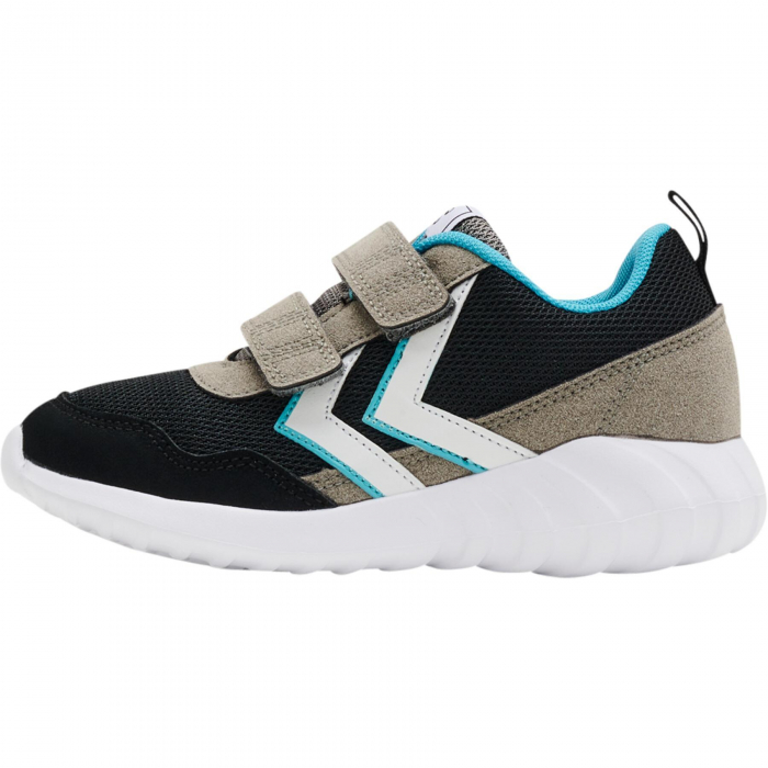 Pantofi sport copii din plasa si piele, Hummel, talpa spuma, super usori, [7]