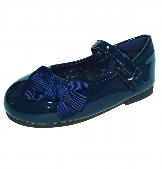 Balerini fete, Poti Pati, Blue Ribbon barret, piele ecologica, [10]