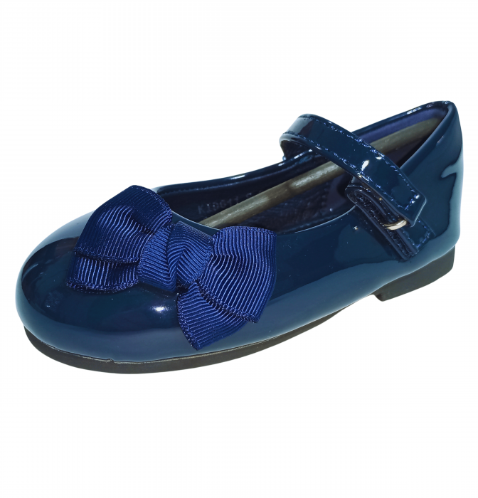 Balerini fete, Poti Pati, Blue Ribbon barret, piele ecologica, [2]