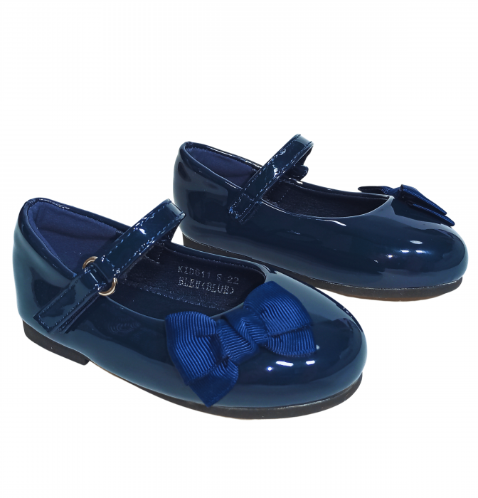 Balerini fete, Poti Pati, Blue Ribbon barret, piele ecologica, [11]