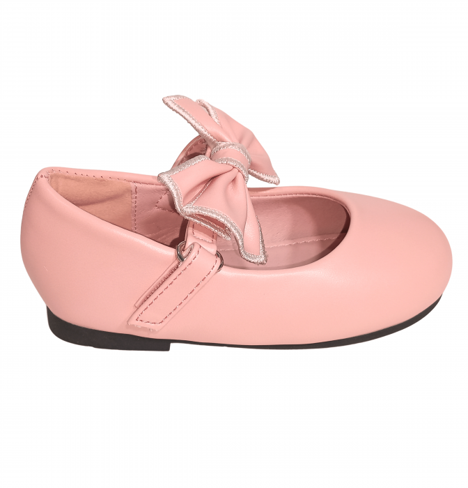 Balerini fete, Poti Pati, Pink Ribbon, piele ecologica, [6]