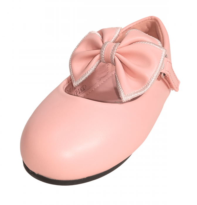 Balerini fete, Poti Pati, Pink Ribbon, piele ecologica, [3]