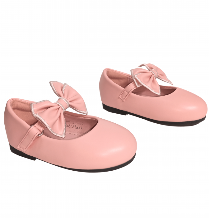 Balerini fete, Poti Pati, Pink Ribbon, piele ecologica, [11]
