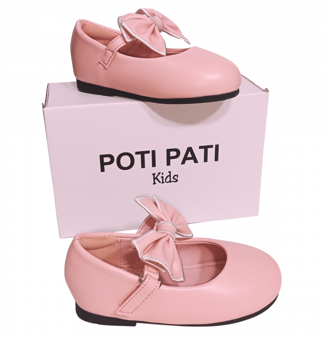 Balerini fete, Poti Pati, Pink Ribbon, piele ecologica, [12]