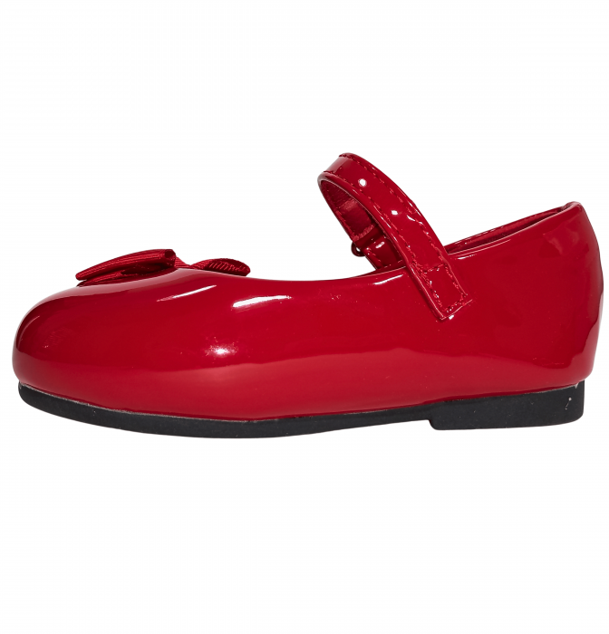 Balerini fete, Poti Pati, Red Ribbon barret, piele ecologica, [8]
