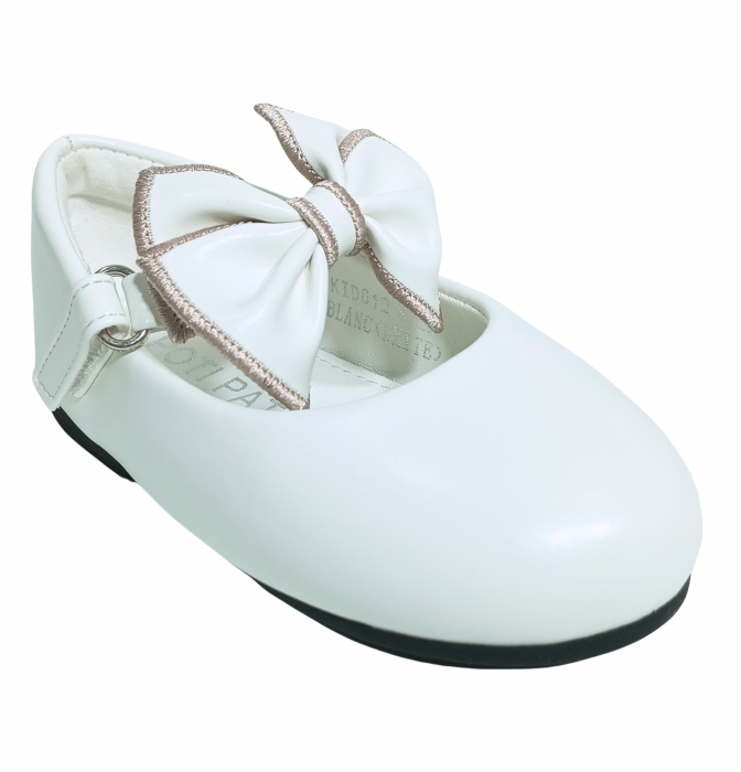 Balerini fete, Poti Pati, White Ribbon, piele ecologica, [9]