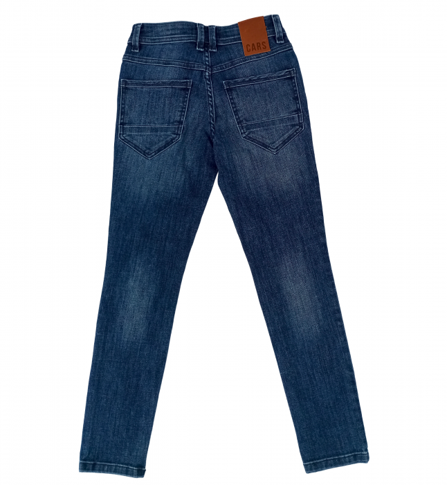 Blugi baieti, regular, Cars Jeans, Albastru inchis , 140 CM, 10 ani [3]