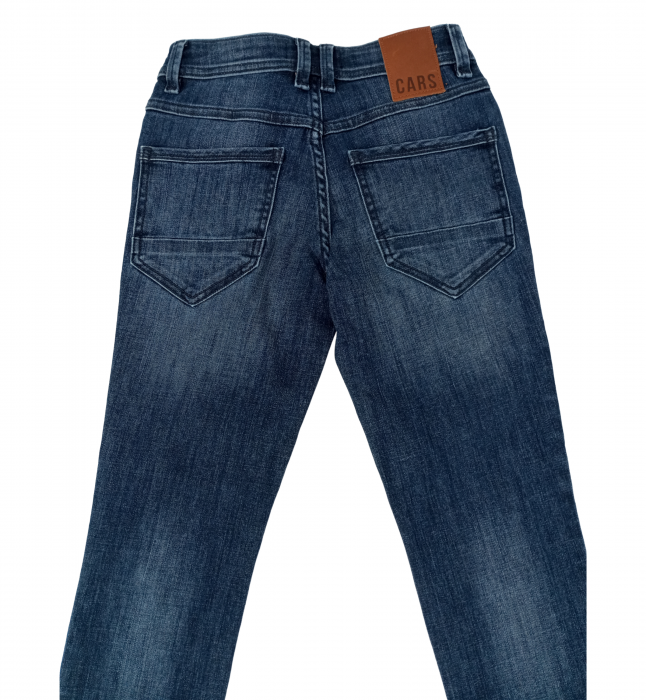 Blugi baieti, regular, Cars Jeans, Albastru inchis , 140 CM, 10 ani [2]