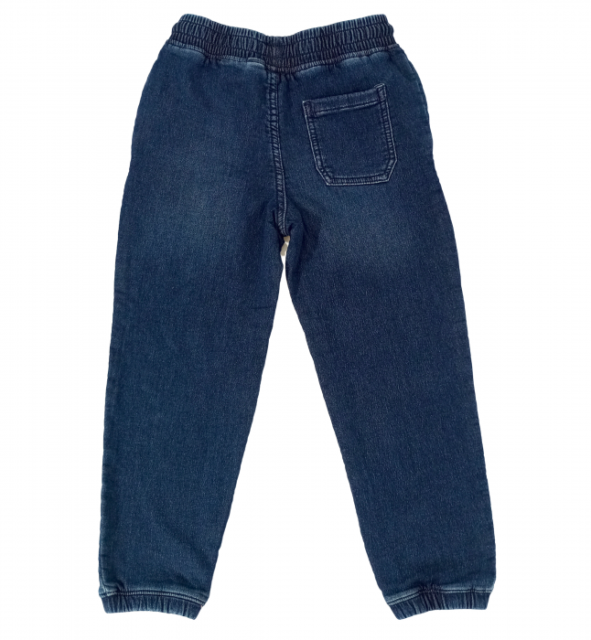 Blugi copii, Oshkosh, regular fit, bumbac, Albastru inchis, 6-7 ani [3]