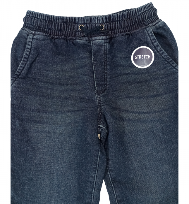 Blugi copii, Oshkosh, regular fit, bumbac, Albastru inchis, 6-7 ani [2]