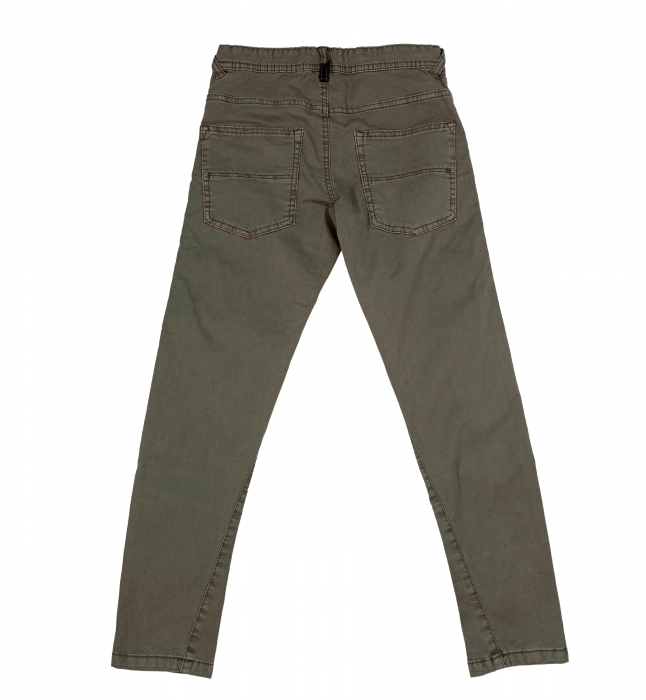 Pantaloni lungi, blugi copii, OVS, skinny, army patch, 8-9 ani [2]
