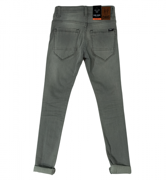 Blugi fete super skinny, Cars Jeans, Gri, 140 cm, 10 ani [2]
