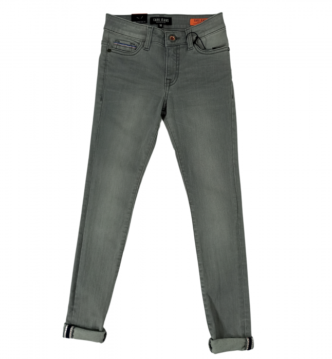 Blugi fete super skinny, Cars Jeans, Gri, 140 cm, 10 ani [1]