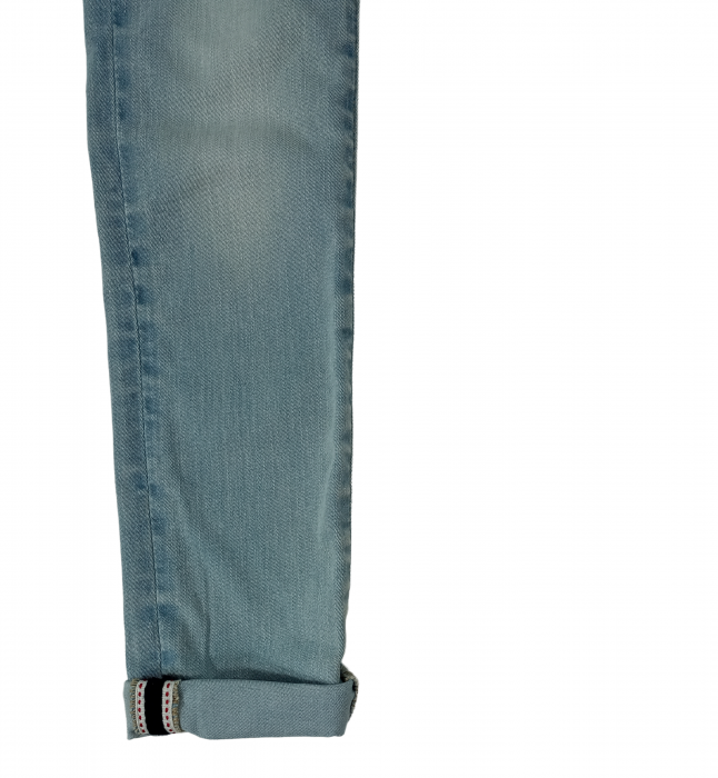 Blugi fete super skinny, Cars Jeans, Albastru prespalat, 140 cm, 10 ani [4]