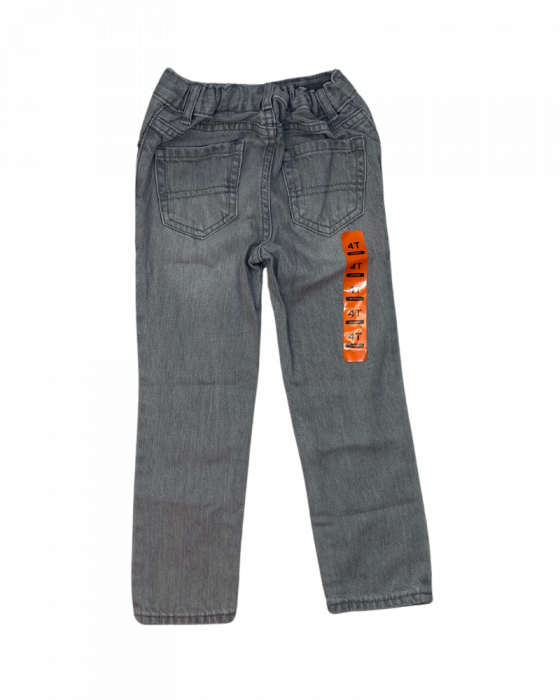 Blugi fete, skinny, The Children's PLACE, Bumbac, Gri, 104 cm, 4 ani [2]