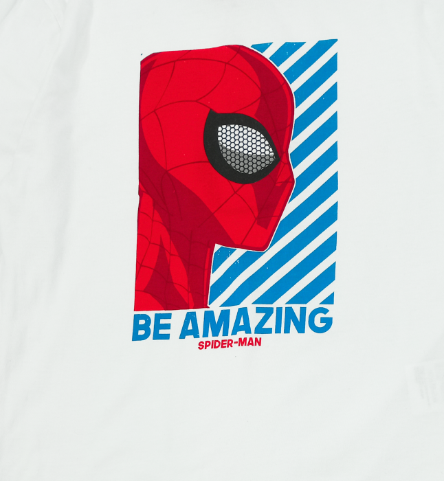 Bluza baieti, Marvel, Spider-Man, Bumbac organic, 3-4 ani [4]