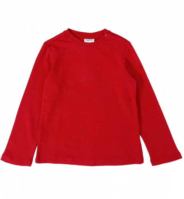 Bluza copii, OVS, Bumbac organic, Rosu, 92 CM, 2-3 ani [3]