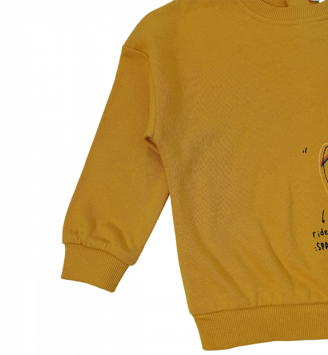 Bluza copii, OVS, Pisica astronaut, Bumbac organic, [5]