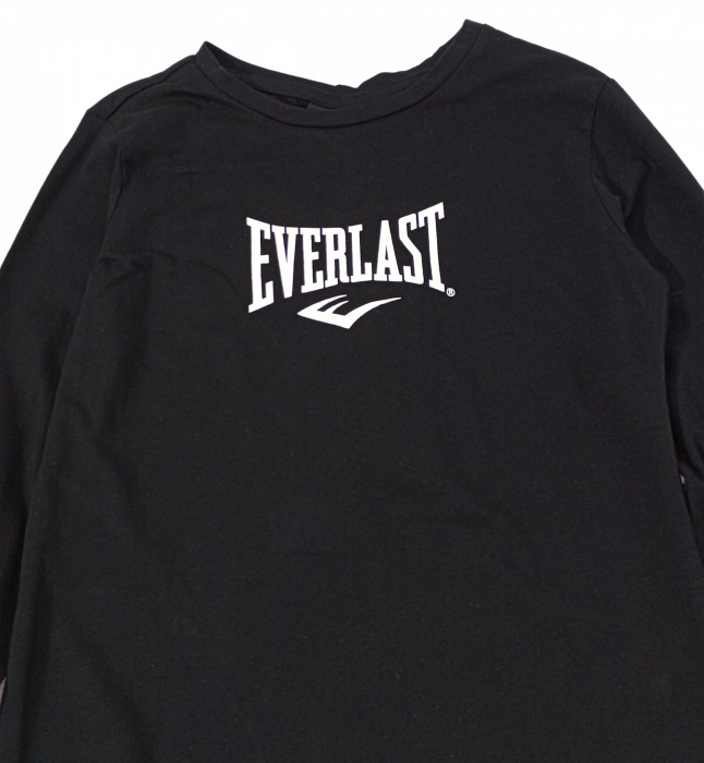 Bluza fete, EVERLAST, imprimeu text, Bumbac si elastan, 10-11 ani [2]