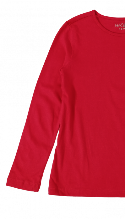 Bluza fete, OVS, Bumbac, Fucsia, 128 CM, 7-8 ani [2]