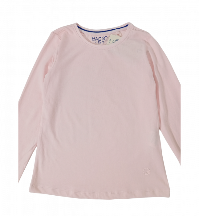 Bluza fete, OVS, Bumbac organic si elastan, 4-5 ani [4]