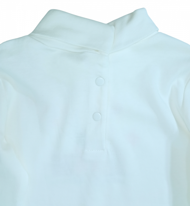 Bluza fete, OVS, model grafic cu guler inalt, Bumbac, [5]