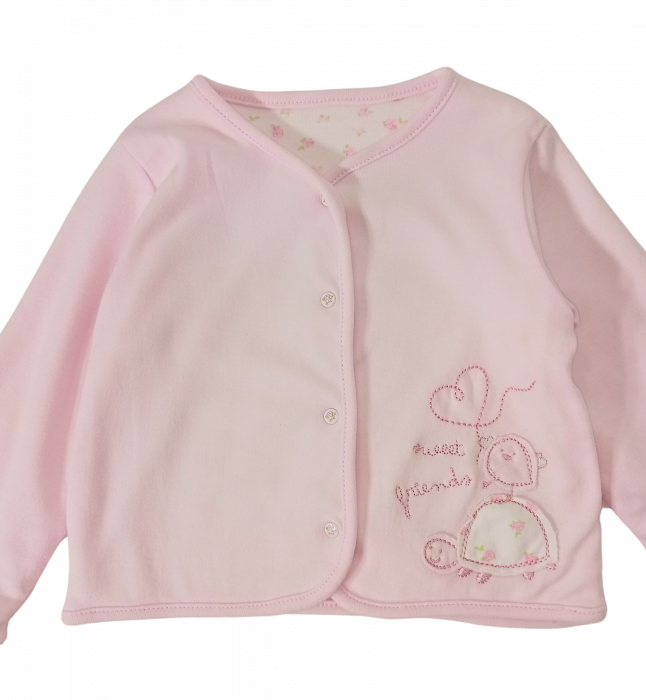 Bluza fete,OVS, testoasa si pasare, Bumbac, 3-6 luni [5]