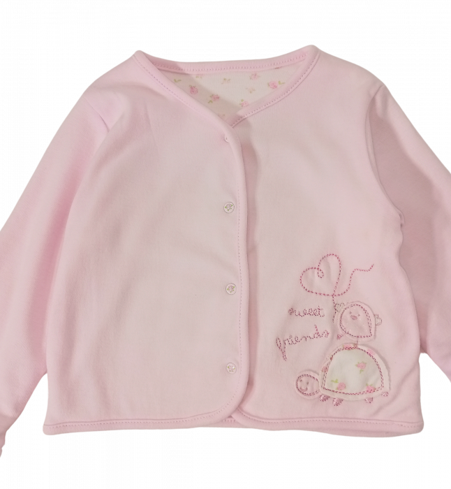 Bluza fete,OVS, testoasa si pasare, Bumbac, 3-6 luni [3]
