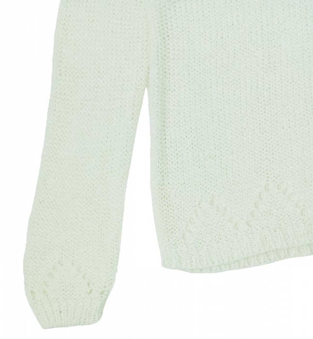 Bluza fete tricotata, OVS, model geometric rar, Acryl & Poliamida, 9-10 ani [2]