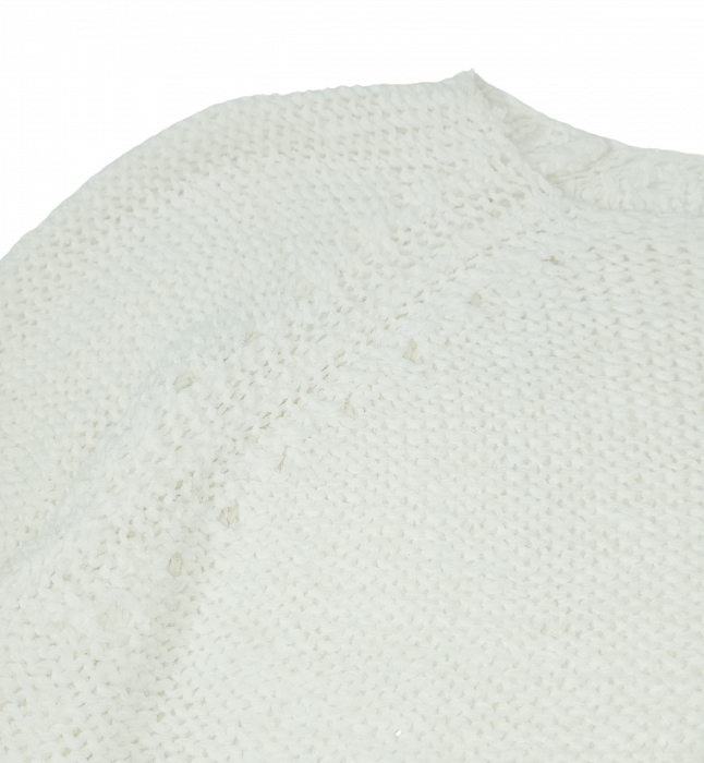 Bluza fete tricotata, OVS, model geometric rar, Acryl & Poliamida, 9-10 ani [4]