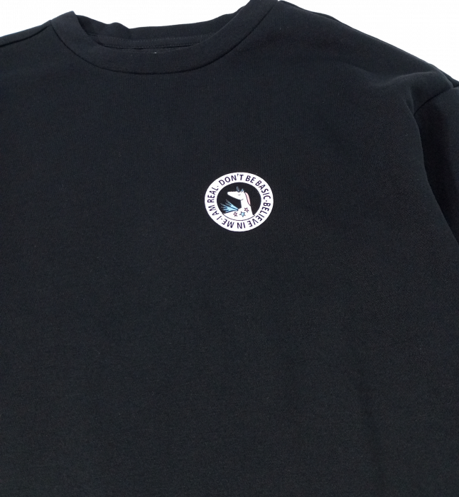 Bluza flausata fete, OVS, imprimeu logo unicorn, bumbac si poliester, 14 ani [5]