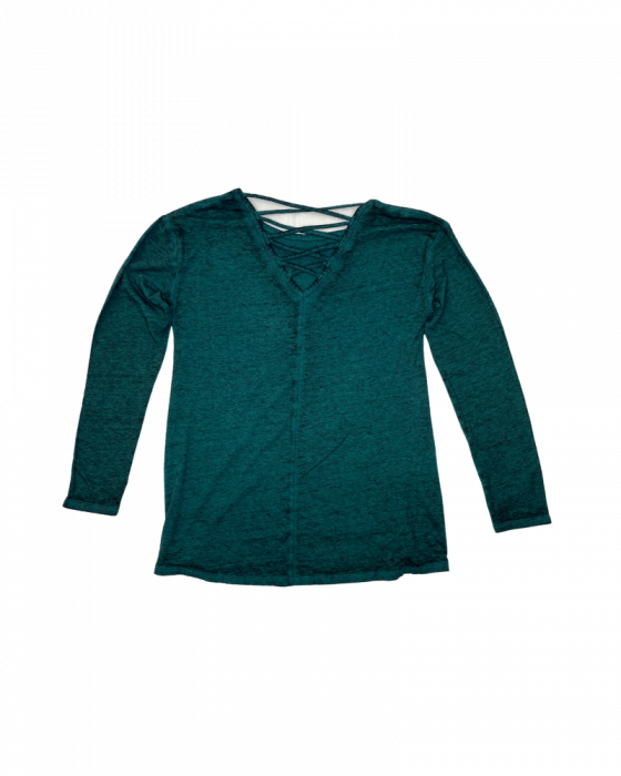 Bluza verde cu irizatii negre JUSTICE - 10 ani [2]
