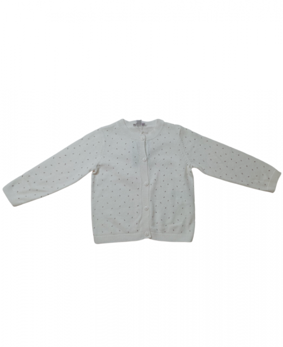 Cardigan copii , OVS, model tricotat, bumbac BIO, 9-12 luni [1]