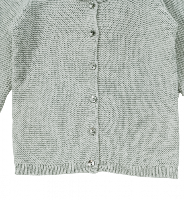 Cardigan copii , OVS, model tricotat, bumbac BIO, 9-12 luni [4]