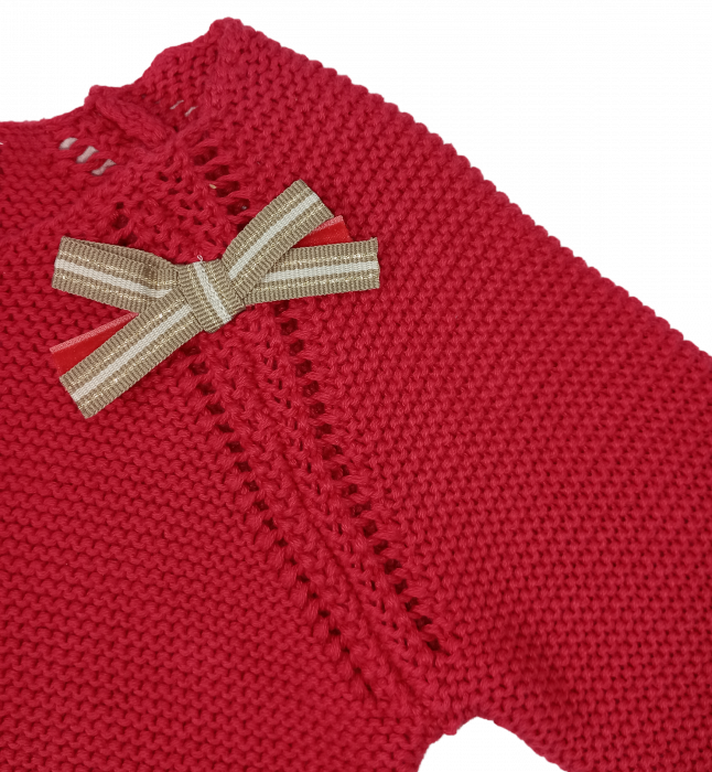 Cardigan fete, OVS, model tricotat, funda cusuta, Bumbac, 12-18 luni [6]
