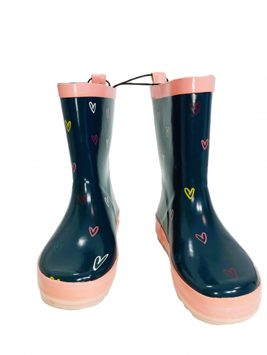 Cizme fete, OVS, inimioare, cauciuc, 17.3 CM [4]