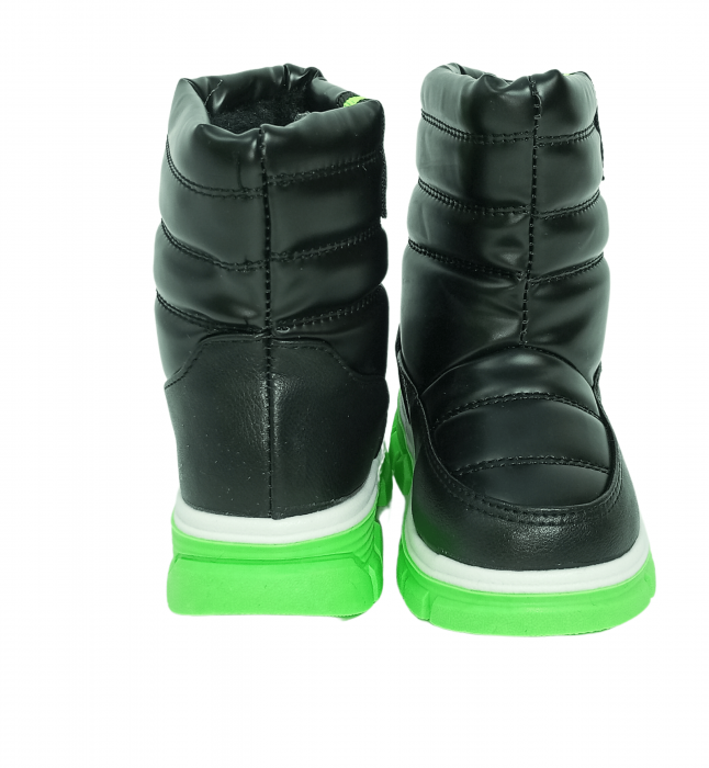 Cizme impermeabile si imblanite copii, Green sole, [10]