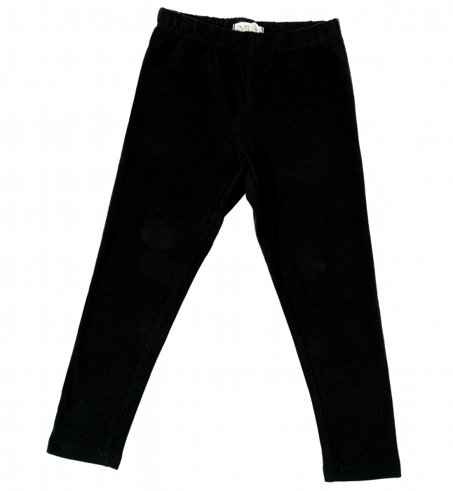 Colanti pentru fetite, OVS, Leggings, Bumbac/Elastan, Negru, 104 CM, 3-4 ani [1]