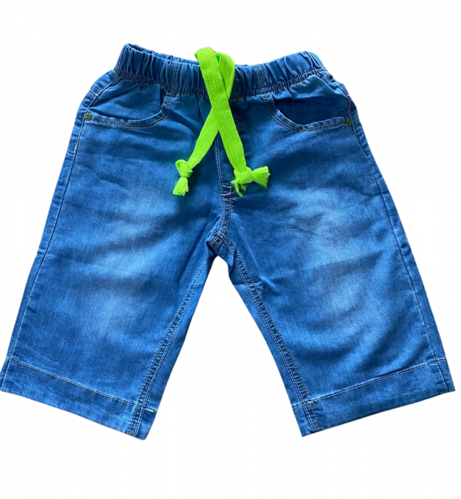 Compleu băieți vară 3 piese - Cămașă, Maiou și Pantaloni Scurți, bumbac [3]
