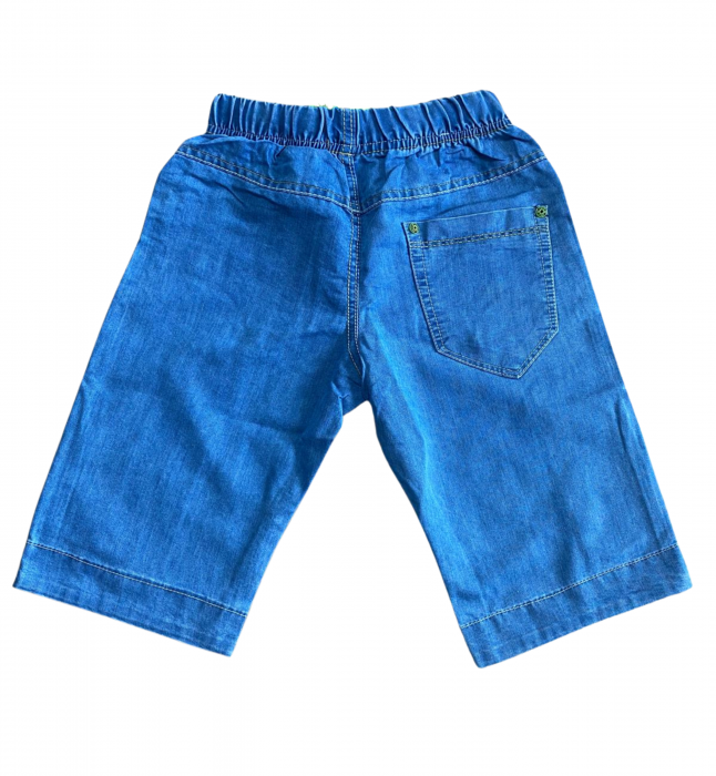 Compleu băieți vară 3 piese - Cămașă, Maiou și Pantaloni Scurți, bumbac [4]