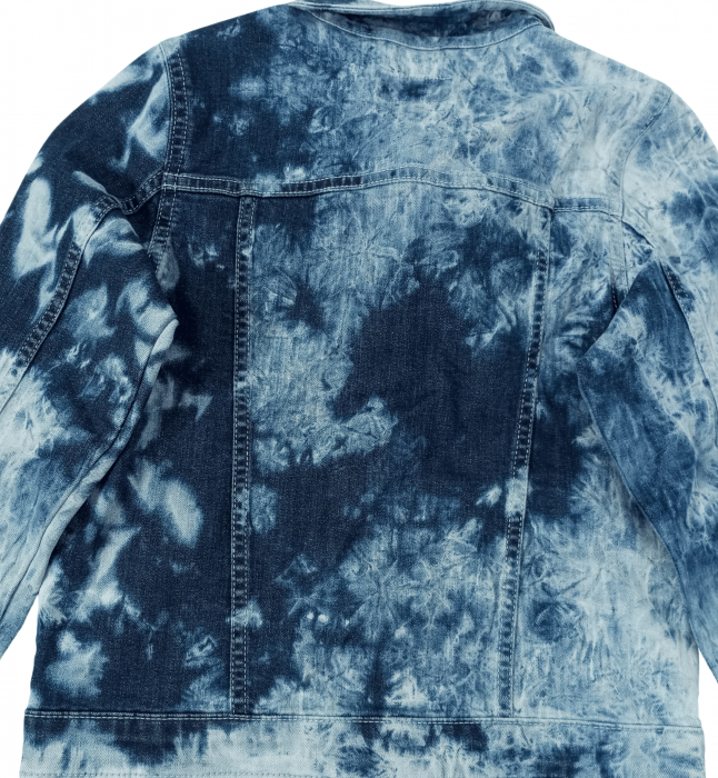 Geaca de blugi fete, Cars Jeans, Denim style, Bumbac/elastan, Albastru prespalat, 140 CM, 10 ani [6]
