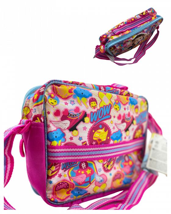 Geanta termo fete, Disney, Yo soy Luna, Poliester, Multicolor, 34x20x7 cm [4]