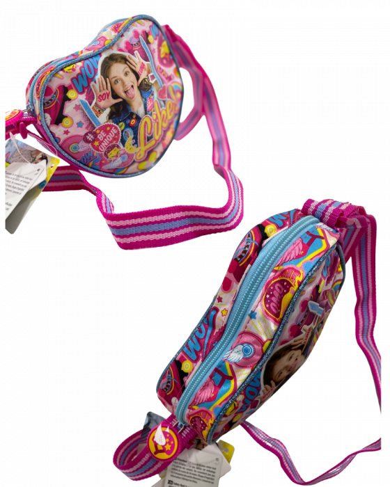 Geanta de umar fete, Disney, Yo soy Luna, Poliester, Multicolor, 16x18x6 cm [2]