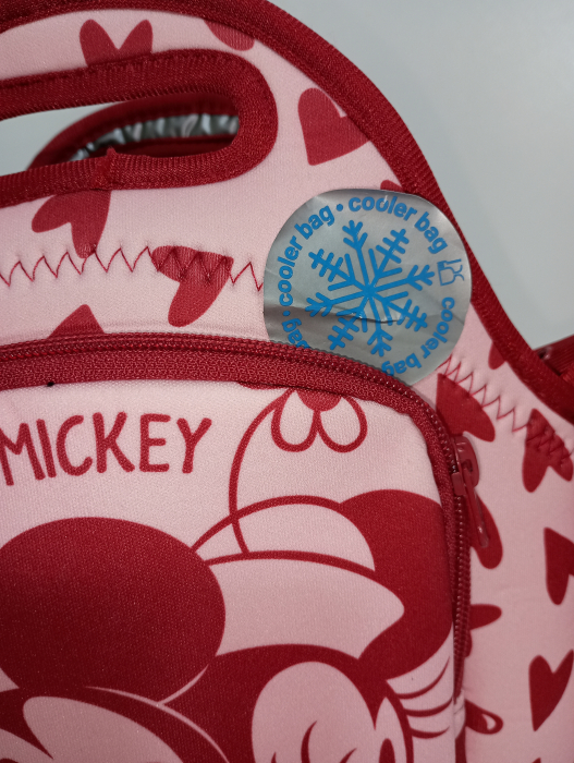 Geanta personalizata fetite – Disney Minnie & Mickey, Neopren Termic, Multifunctională, 29x28x15 cm [2]
