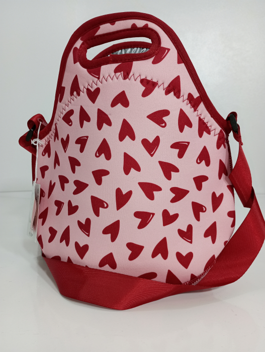Geanta personalizata fetite – Disney Minnie & Mickey, Neopren Termic, Multifunctională, 29x28x15 cm [5]