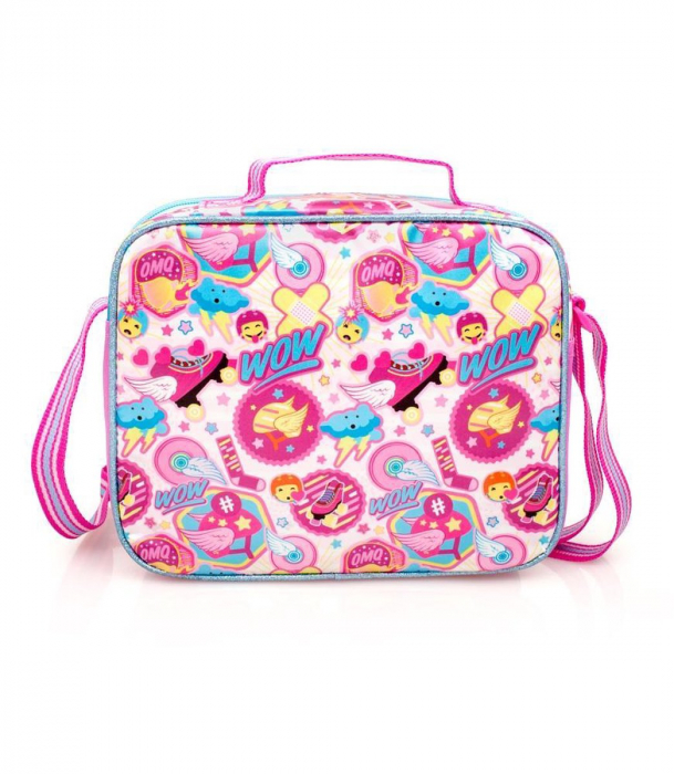Geanta termo fete, Disney, Yo soy Luna, Poliester, Multicolor, 34x20x7 cm [2]