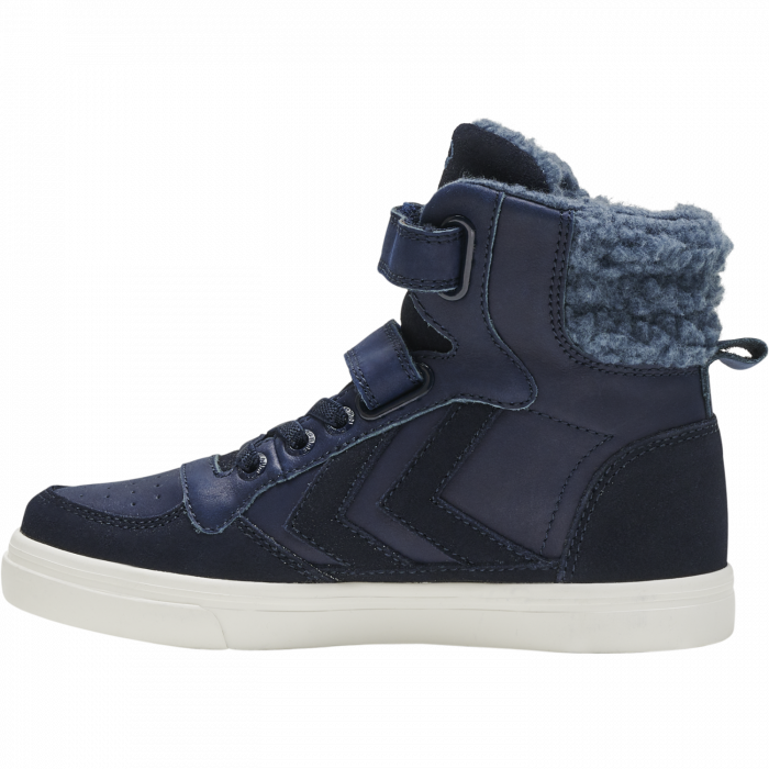 Ghete de iarna cu profil inalt din piele pentru copii, Hummel, STADIL PRO JR HI-TOP, [6]