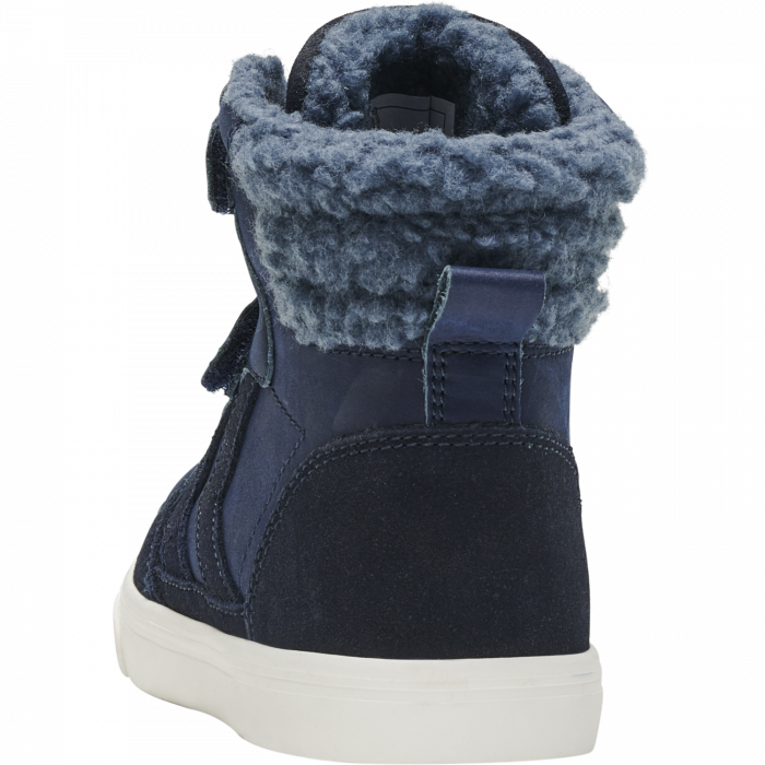 Ghete de iarna cu profil inalt din piele pentru copii, Hummel, STADIL PRO JR HI-TOP, [5]
